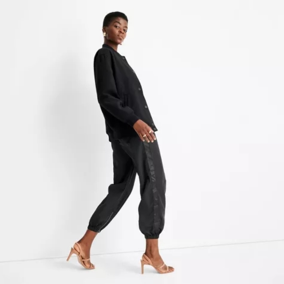 High-Rise Nylon Track Pants - Future Collective w/ Kahlana BB SOLD OUT ONLINE! - Picture 4 of 7